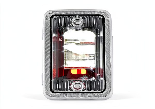 Partsam Chrome Rear High Mount Third Brake Light for 2009-2014 F150-6