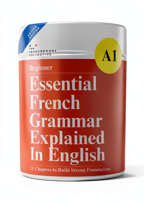 French Grammar Explained in English Book by Essential Series-0
