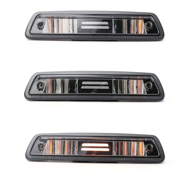 Partsam Chrome Rear High Mount Third Brake Light for 2009-2014 F150-2