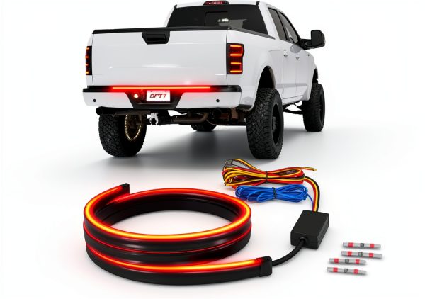 OPT7 48 Inch Red LED Brake Light Strip with DRL and IP67 Waterproof-0