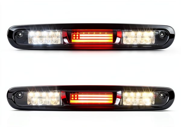 Tresound LED Brake Light Smoked Lens for 2007-2013 Silverado Sierra-0