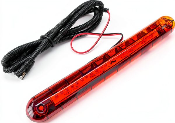 YTFRL Red Third Brake Light Universal Fit Waterproof LED Bar-0