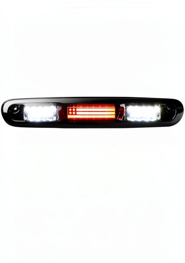 Tresound LED Brake Light Smoked Lens for 2007-2013 Silverado Sierra-2
