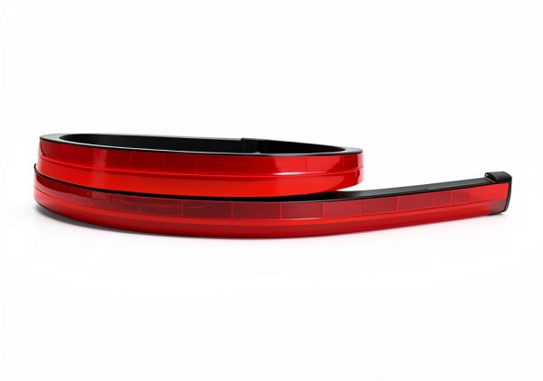 HIPOPY LED Brake Light Strip 144LED Black Flexible 35ft Universal Fit-1