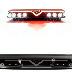 Partsam LED Brake Light Partsam Rear Waterproof Silverado-0