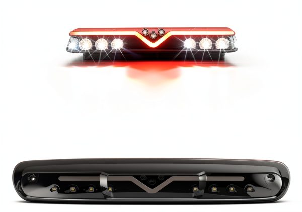 Partsam LED Brake Light Partsam Rear Waterproof Silverado-0