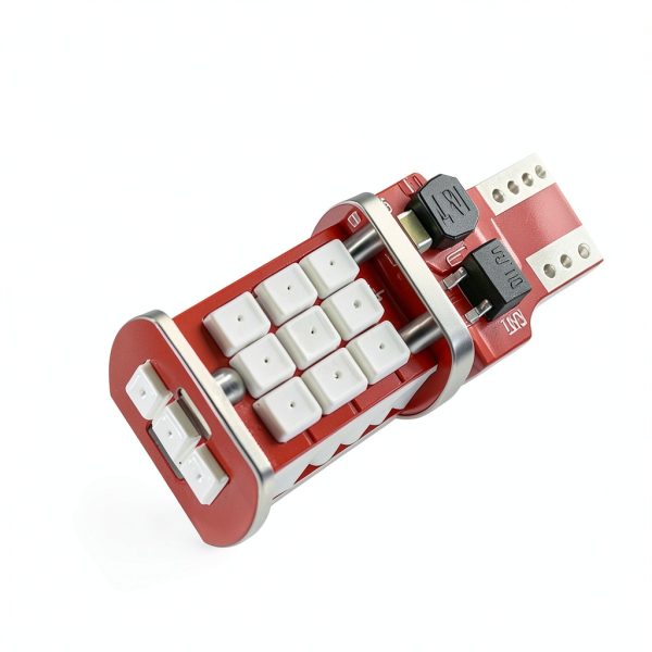 FANTELI 921 LED Red Rear Center Brake Light Bulb 300% Brighter-3