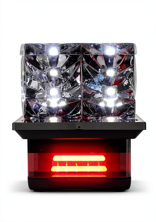 LED Third Brake Light Tresound Chrome Red for 2007-2013 Silverado-4