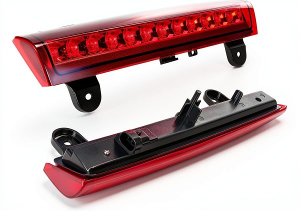 HUSUKU Red Housing Third Brake Light for 2000-2006 Chevy GMC Vehicles-4