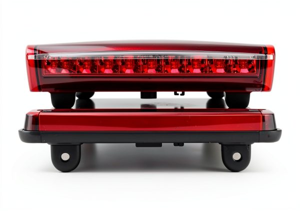 HUSUKU Red Housing Third Brake Light for 2000-2006 Chevy GMC Vehicles-3