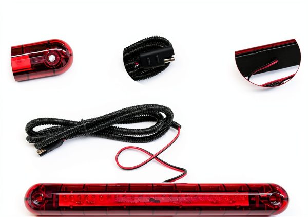YTFRL Red Third Brake Light Universal Fit Waterproof LED Bar-2