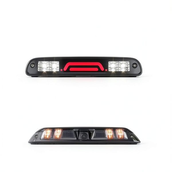 RANSATO Third Brake Light for Ford Super Duty Truck Black LED-4