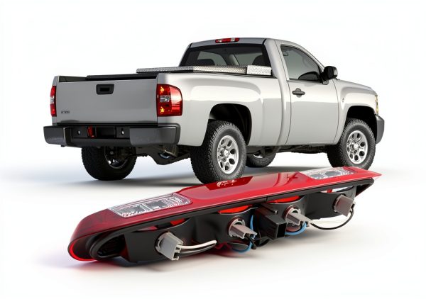 Yunnergo Tail Light Red Truck Rear Lamp Water‑Resistant Visibility-3