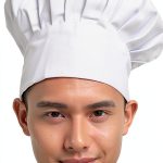 Chef Hat Hyzrz Adult Adjustable Elastic Kitchen Cap One Size Black-0