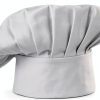 Chef Hat Hyzrz Adult Adjustable Elastic Kitchen Cap One Size Black-1